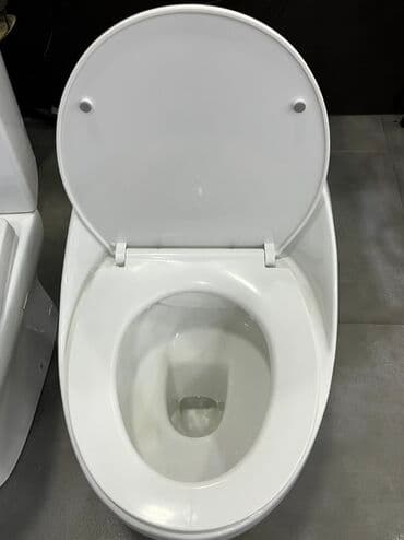 устанавливаем унитазы: Унитаз Напольный, Новый, Материал: Керамика, Бесплатная установка — 2