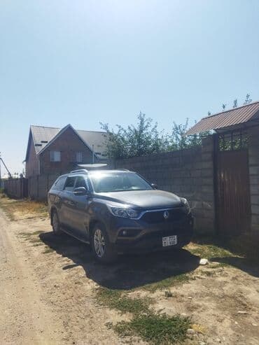 авто в аренду с последующим выкупом в бишкеке: Ssangyong Rexton: 2019 г., 2.2 л, Автоматические, Дизель, Пикап — 2