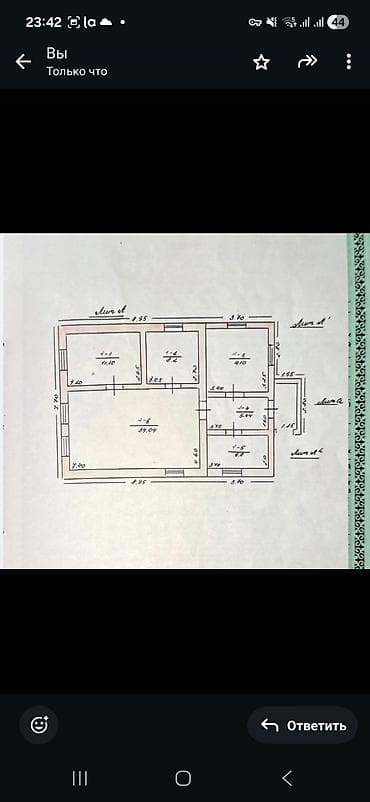 Үйлөр: Үй, 135 м², 5 бөлмө, Менчик ээси, Эски ремонт — 10
