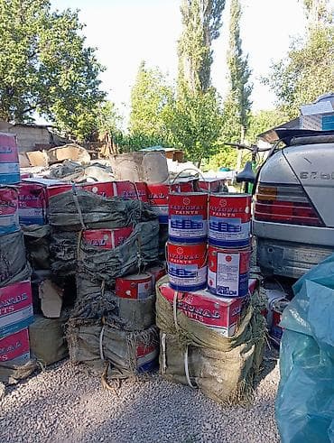 Эмаль: Краска National Paints — банки различного объема (по фото — 1