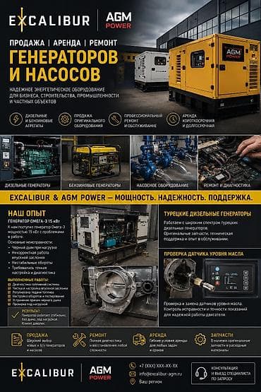 Генераторы: AGM POWER — промышленные генераторы, насосы и сервис Что предлагаем — 2