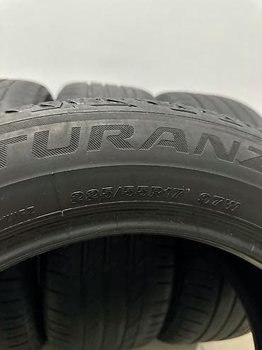 w210 55: Шины 225 / 55 / R 17, Лето, Б/у, Комплект, Легковые, Япония, Bridgestone — 6