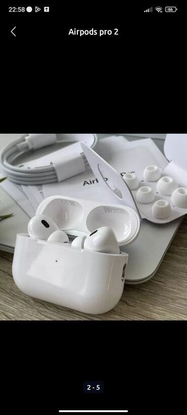 правый наушник airpods: Вакуумные, Apple, Новый, Беспроводные (Bluetooth), Классические — 2