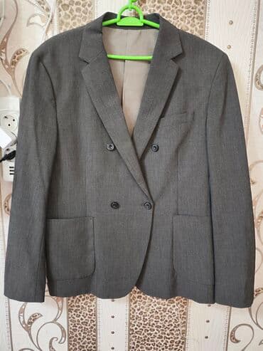 Мужской костюм, XL, Massimo Dutti, Новый, цвет - Коричневый, Самовывоз