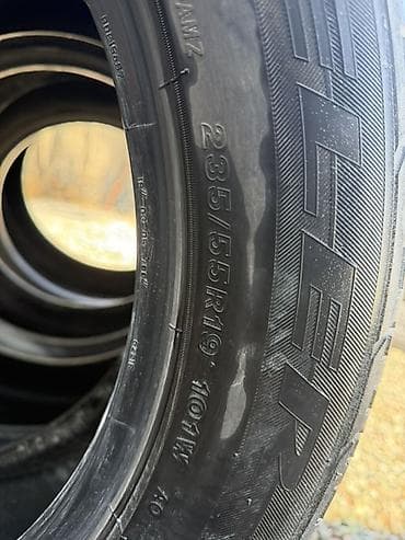 19: Шины 235 / 55 / R 19, Лето, Б/у, Комплект, Внедорожные (АТ/МТ), Hankook — 2