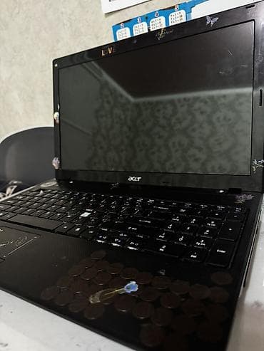 nokia 603: Ноутбук Acer (серия Aspire). Черный корпус с текстурой, украшен — 3