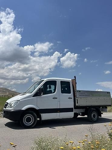 спирнтер бортовой: Легкий грузовик, Mercedes-Benz, Дубль, 3 т, Б/у — 8