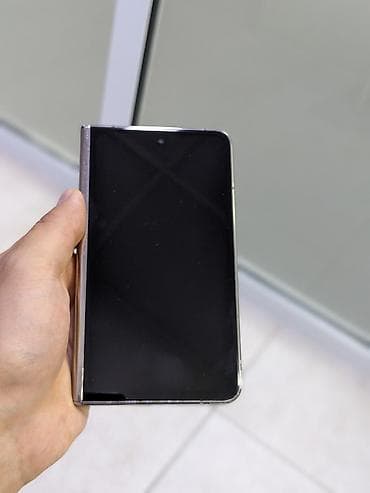 pixel 7: Google Pixel Fold, Б/у, 256 ГБ, цвет - Белый, 1 SIM, eSIM — 4