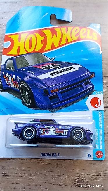 Игрушки машинка HotWheels MAZDA оригинал,новая запечатанная, цена от lalafo.kg да Игрушки машинка HotWheels MAZDA оригинал,новая запечатанная, цена от