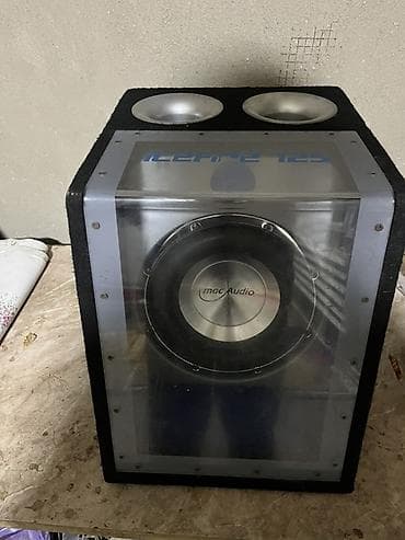 магнитофон авто: Сабвуфер macAudio Icefire 12S в корпусе Тип сабвуфер — Типоразмер 25 — 2