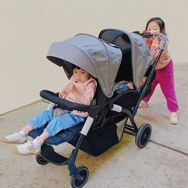 прогулочные коляски для двойни и тройни: Коляска, Новый — 13