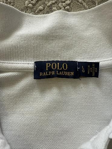 Көйнөктөр: Эркектердин көйнөгү, L, Polo Ralph Lauren, Колдонулган, түсү - Ак — 2