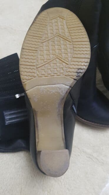 купить рабочие сапоги с утеплителем: Сапоги, 38, Kadandier, Новый, цвет - Черный, Бесплатная доставка — 9