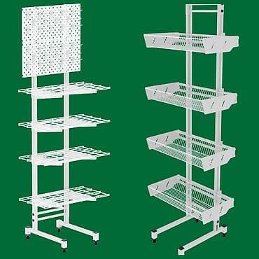 витринный полка: Стеллаж Дисплей торговый напольный, Дисплей перфорированный с — 6