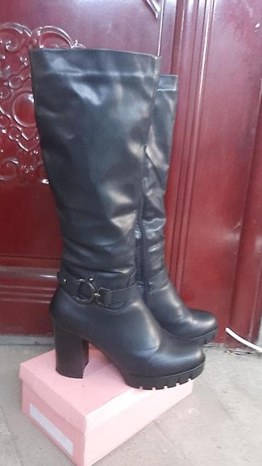 сапоги 32: Обуви 37-38 разм.Лето и зима — 3