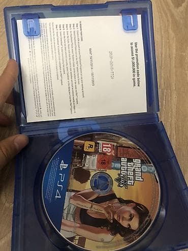 psp 3d controller game station: Grand Theft Auto V (GTA V) — диск для PlayStation 4 (PS4) - — 3