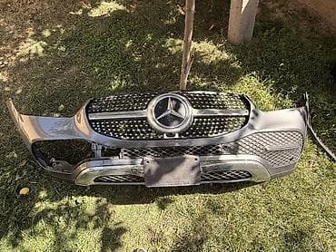 Передний и задний бамперы Mercedes-Benz GLE (W167) с решёткой