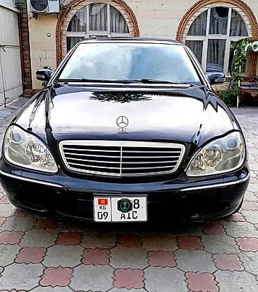 Mercedes-Benz S-Class: 2000 г., 5 л, Автомат, Бензин, Седан — 2
