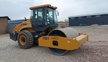 Услуги каток 16 тонник вибро каток услуга трамбовки участка, трамбовка