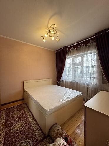 долгосрочная аренда квартир ош: 3 комнаты, Агентство недвижимости, Без подселения, С мебелью полностью — 2