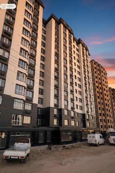 квартиры в районе ак босого: 2 комнаты, 66 м², Элитка, 9 этаж, ПСО (под самоотделку) — 1