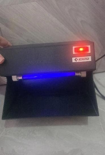 Торговое оборудование: Детектор валют KHIND (Money Detector) - Настольный УФ‑детектор для — 2