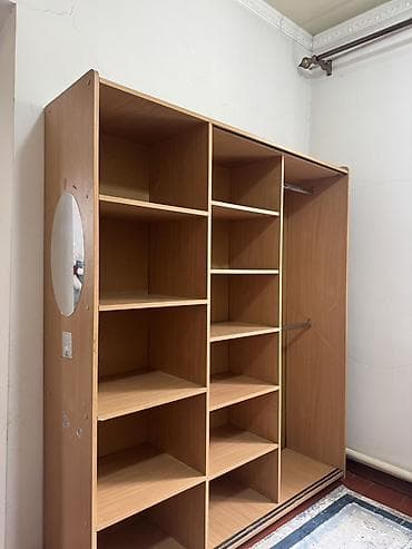 шкаф купе небольшой: Шифоньер, шкаф для одежды, Прямой, ЛДСП — 2