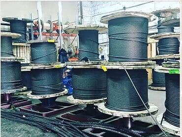 Стальной канат, Стальной трос, Многопрядный канат, Закрытые канаты