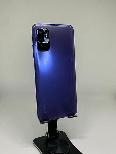 Redmi, Redmi Note 10, Б/у, 128 ГБ, цвет - Синий, 2 SIM
