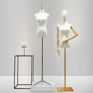 драп: Манекен Взрослый женский, Материал: Пластик, Новый — 2