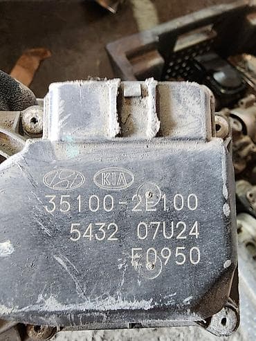 vin code: Дроссельная заслонка Hyundai Б/у, Оригинал, Корея — 2