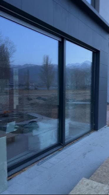 расширение балкона бишкек: Балконная дверь, Новый, Со стеклом, Стеклянная — 1