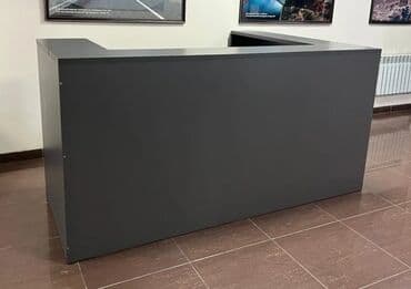 сканер документов: Стойка ресепшен, новая. - Форма: угловая «П»-образная, с закрытым — 5