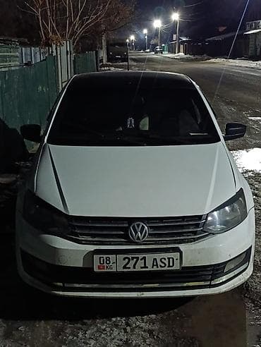 bmw 1: Volkswagen Polo: 2013 г., 1.6 л, Механика, Бензин, Седан — 3