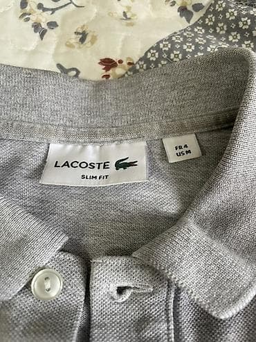Поло Lacoste Slim Fit - Оригинальное поло Lacoste с фирменной — 2