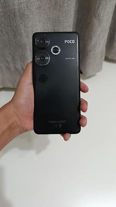 redmi 5plus: Poco F6, Б/у, 256 ГБ, цвет - Черный, 2 SIM — 1