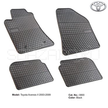 чехлы на авто бишкек: Коврики Toyota Avensis II (T250) от 8 в салон резиновые Frogum — 1