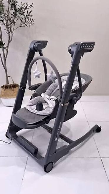 Детский шезлонг, Новый, Электронная, Железо, цвет - Серый