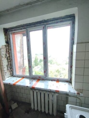 двери на балкон: Пластиковое окно на заказ, Тип окна: Балконные, Бесплатная установка, Без рассрочки — 3