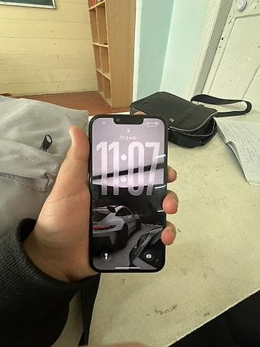 iphone 15: IPhone 13, Б/у, 128 ГБ, Midnight, Чехол, 91 % — 5