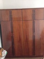 детскую кровать 7 в 1: Гарнитур для зала, Б/у, Шкаф, Диван, Самовывоз, цвет - Коричневый — 2