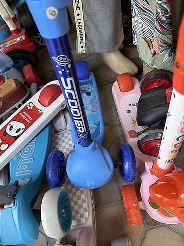 Детский транспорт: Детский трехколесный самокат SCOOTER - Тип: трехколесный, для малышей — 1