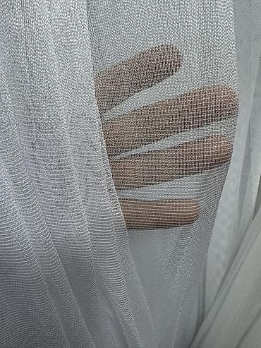 Тюли: Тюль-сетка для окон и зонирования интерьера - Полупрозрачная — 3