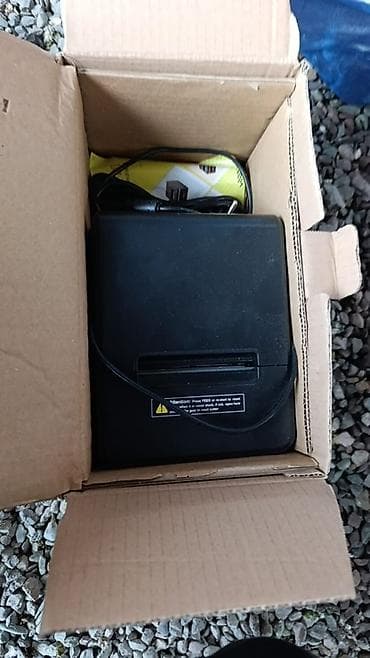 Тигүү цехтери үчүн жабдуулар: Термопринтер чеков (POS) с блоком питания - Настольный термопринтер — 2