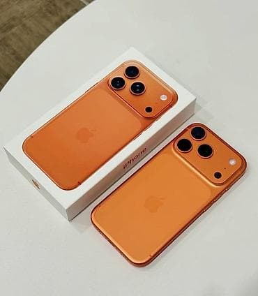 iphone x pro max: IPhone 17 Pro Max, Новый, Оранжевый, Коробка — 1