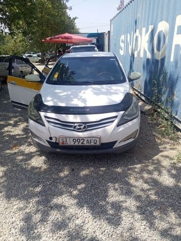 авто с последующим выкупом бишкек саната: Hyundai Solaris: 2014 г., 1.6 л, Вариатор, Бензин, Седан — 1