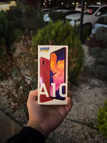 6 d: Samsung Galaxy A10, Б/у, 32 ГБ, цвет - Красный, 2 SIM — 3