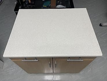 кресло качалка для новорожденных: Тумба для кухни, Б/у, Без мойки, Напольная, Самовывоз, цвет - Бежевый — 4