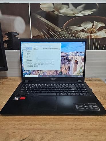 hyperx cloud core: Ноутбук, Acer, 8 ГБ ОЭТ, AMD Ryzen 5, 15.6 ", Колдонулган, Татаал эмес тапшырмалар үчүн, эс тутум HDD + SSD — 1