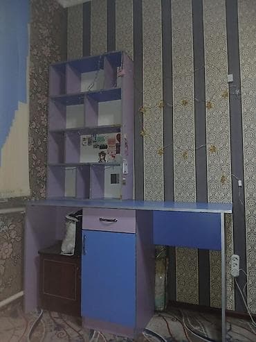 хаги маги: Детский шкаф, Б/у, Другое назначение, Для девочки, Для мальчика, цвет - Голубой, Самовывоз — 2